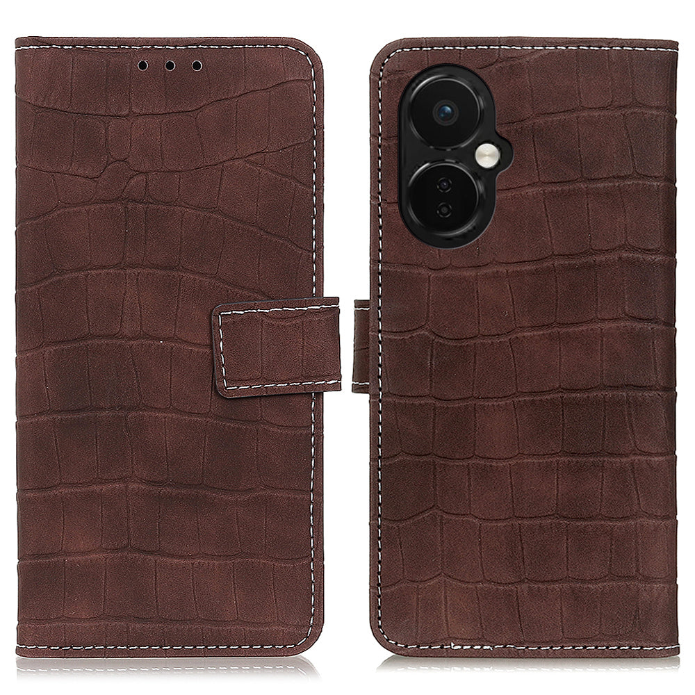 For OnePlus Nord CE 3 Lite 5G Nord N30 5G Full Protection Phone Case Flip Leather Wallet Cover Stand Crocodile Texture Shell For OnePlus Nord CE 3 Lite 5G Nord N30 5G Full Protection Phone Case Flip Leather Wallet Cover Stand Crocodile Texture Shell